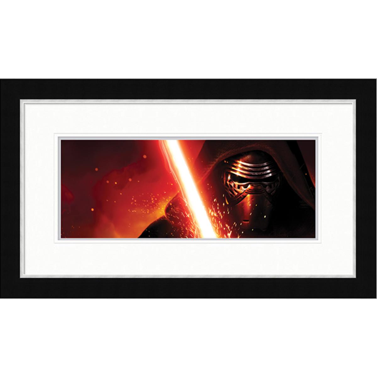 Star Wars Episode VII (Kylo Ren Lightsaber) Framed Print – image 2