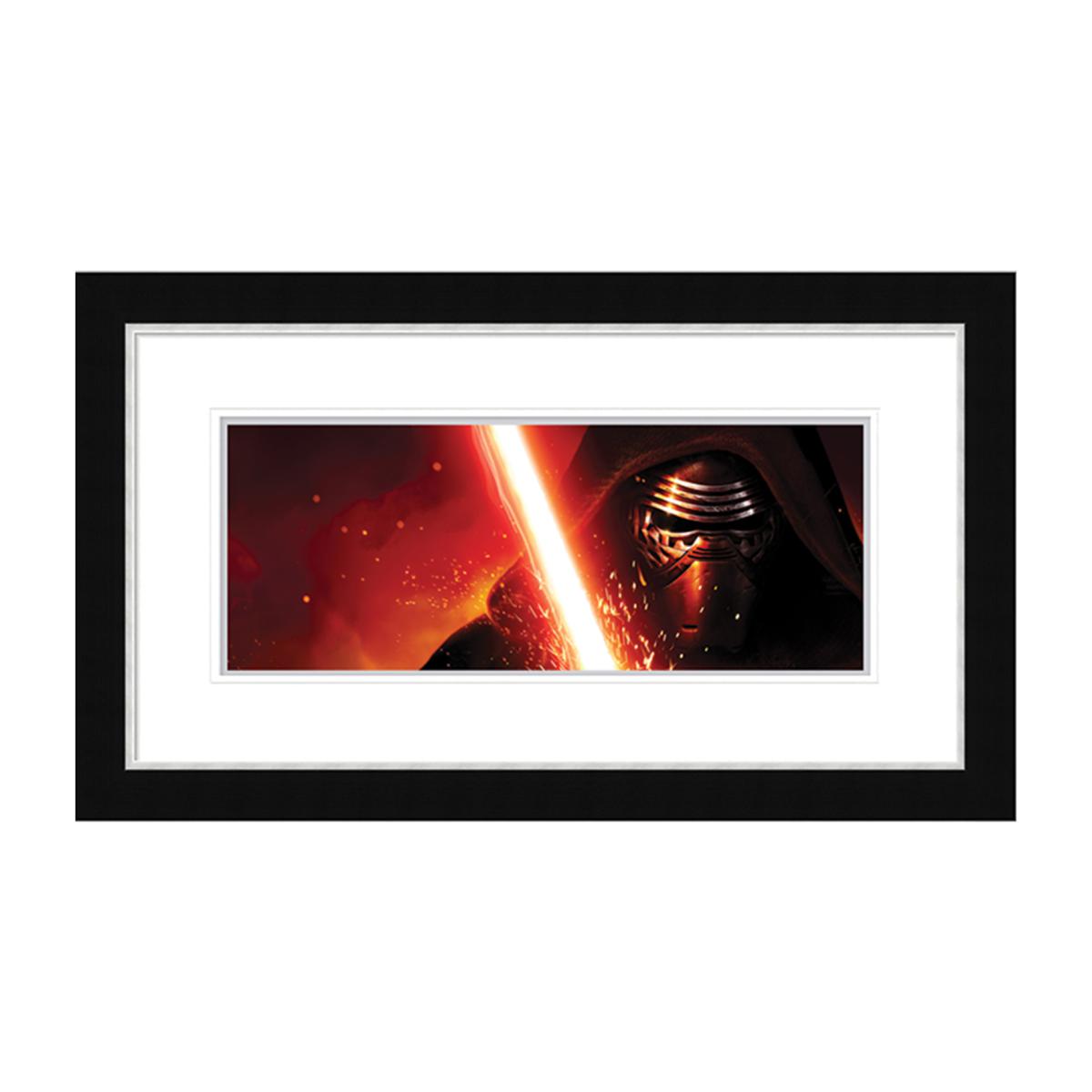 Star Wars Episode VII (Kylo Ren Lightsaber) Framed Print – image 1