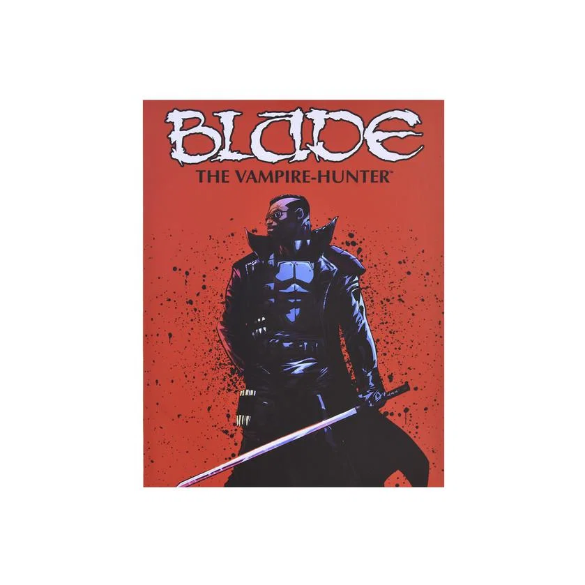 Blade The Vampire-Hunter Canvas - Red