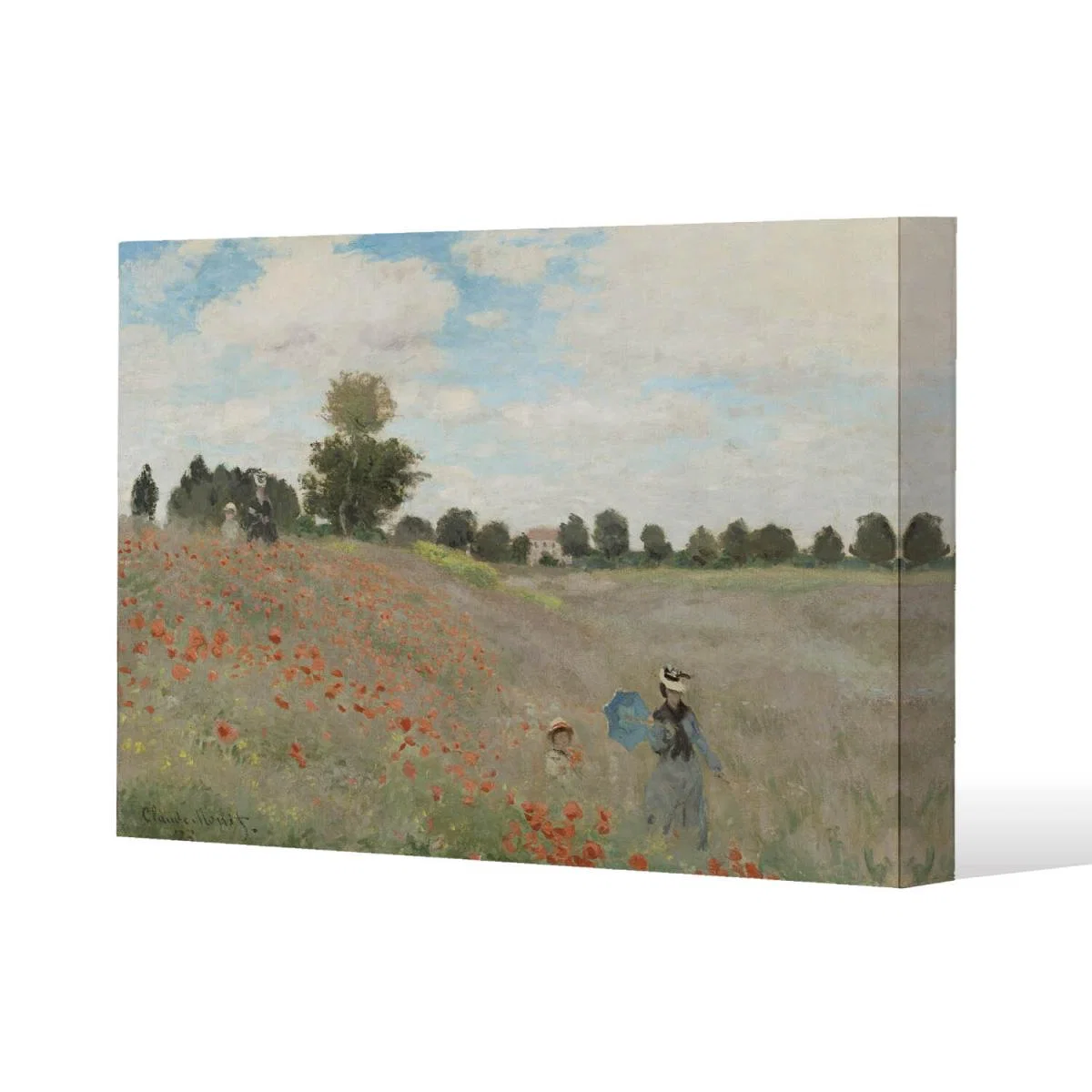 CM-05 Claude Monet - Poppies Canvas print - Green / 61cm / 41cm – image 2