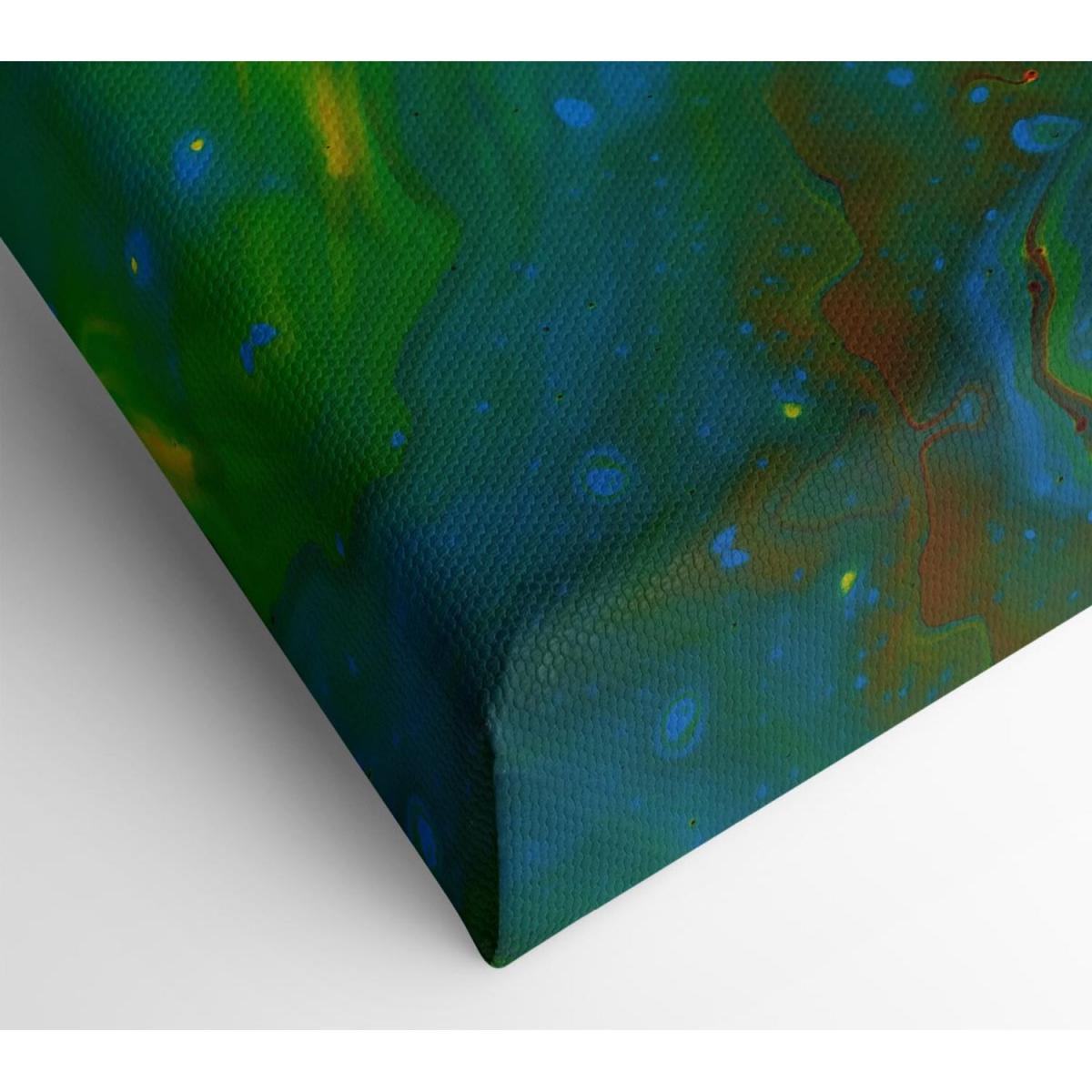 Paint Flames Canvas Print Wall Art - Yellow / 81.28cm – image 2