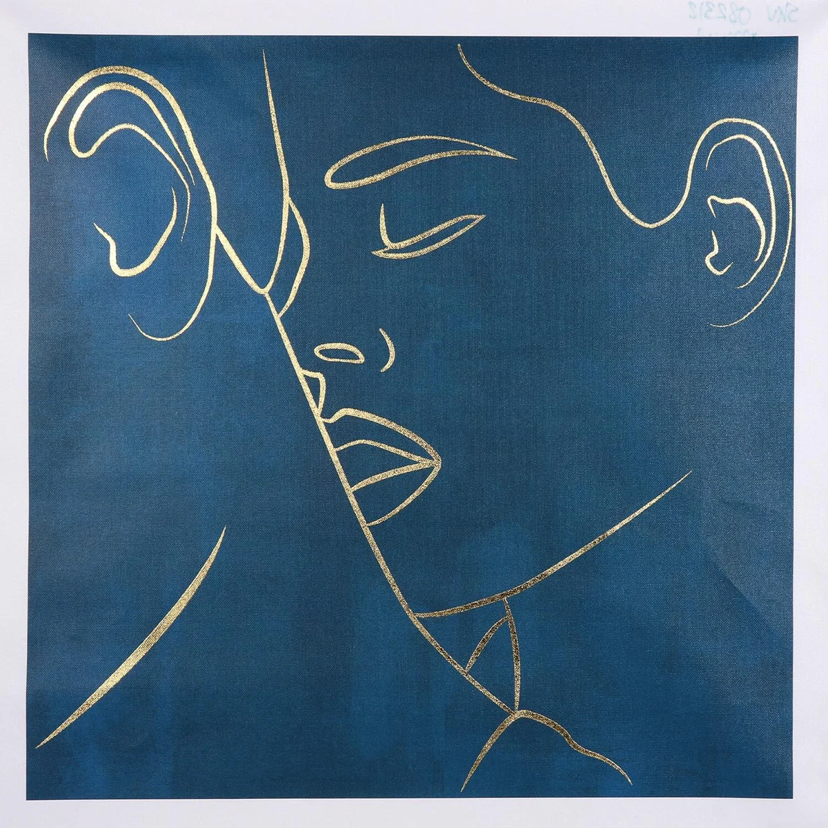 Midnight Romance Framed Canvas - Navy – image 1
