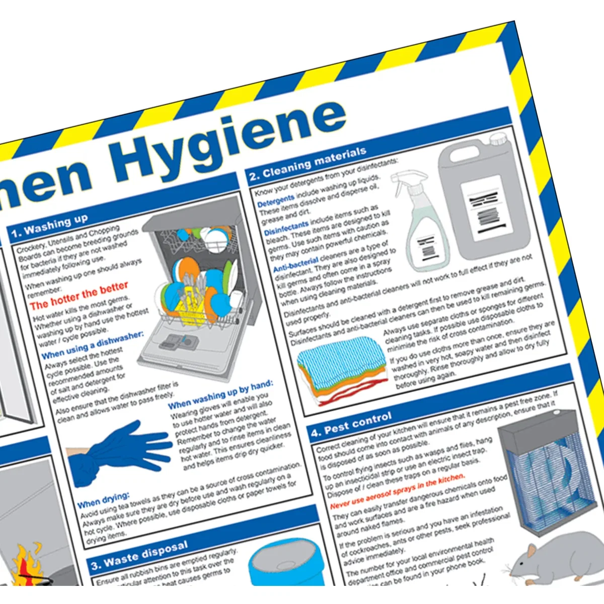 Pegdev Healthy and safety posters D - White – image 3