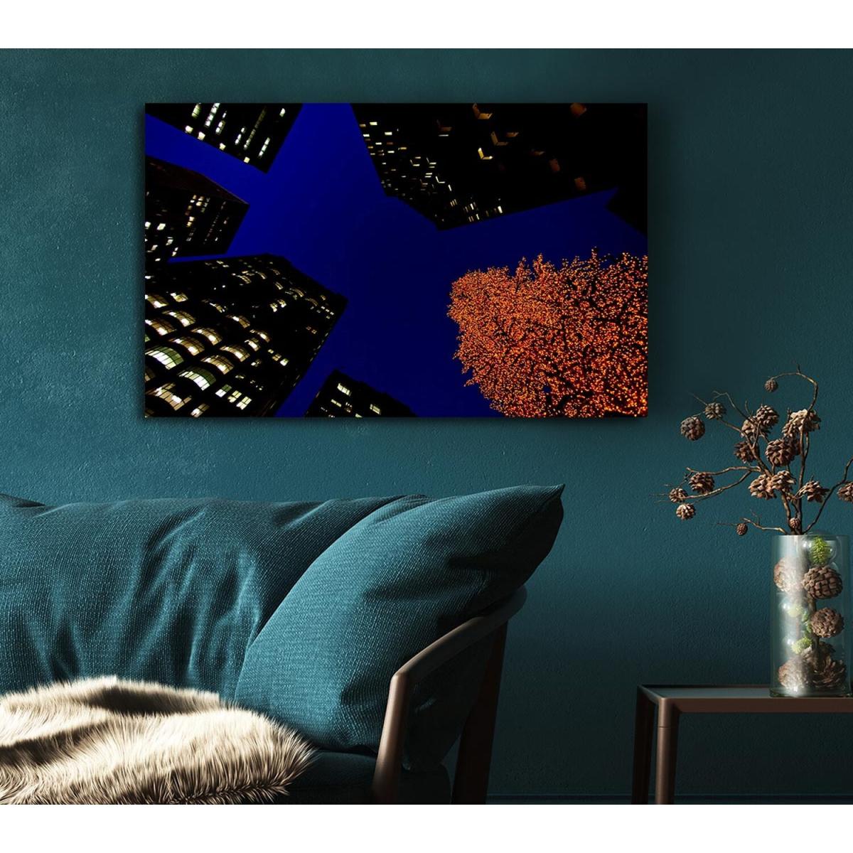 Competing With Christmas Canvas Print Wall Art - Yellow / 50.8cm – image 4