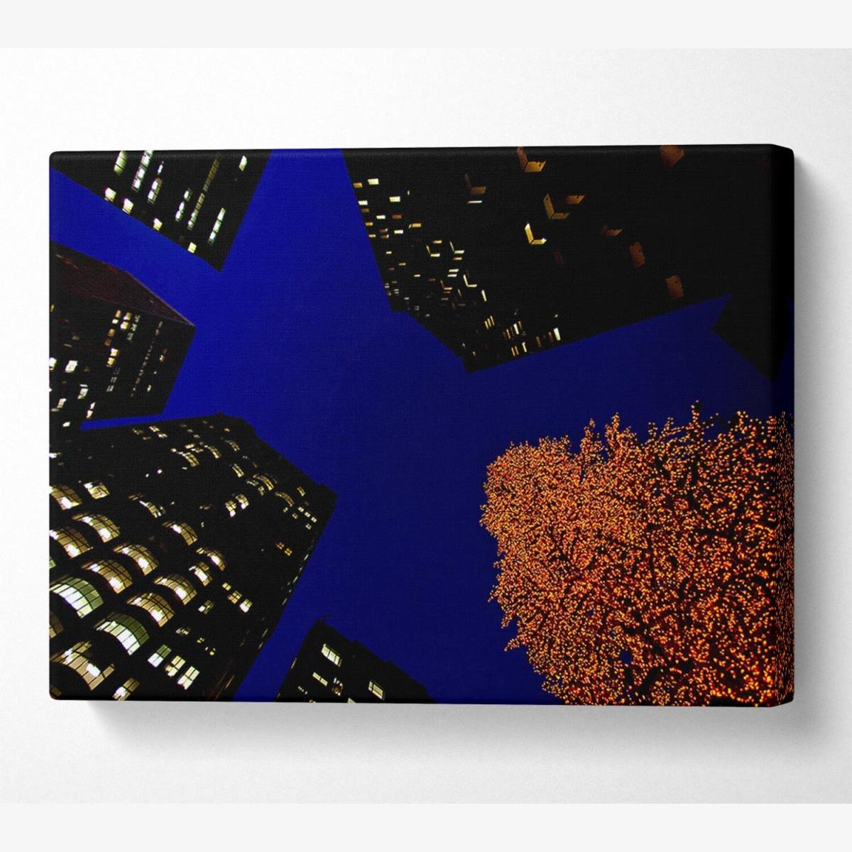 Competing With Christmas Canvas Print Wall Art - Yellow / 50.8cm – image 1