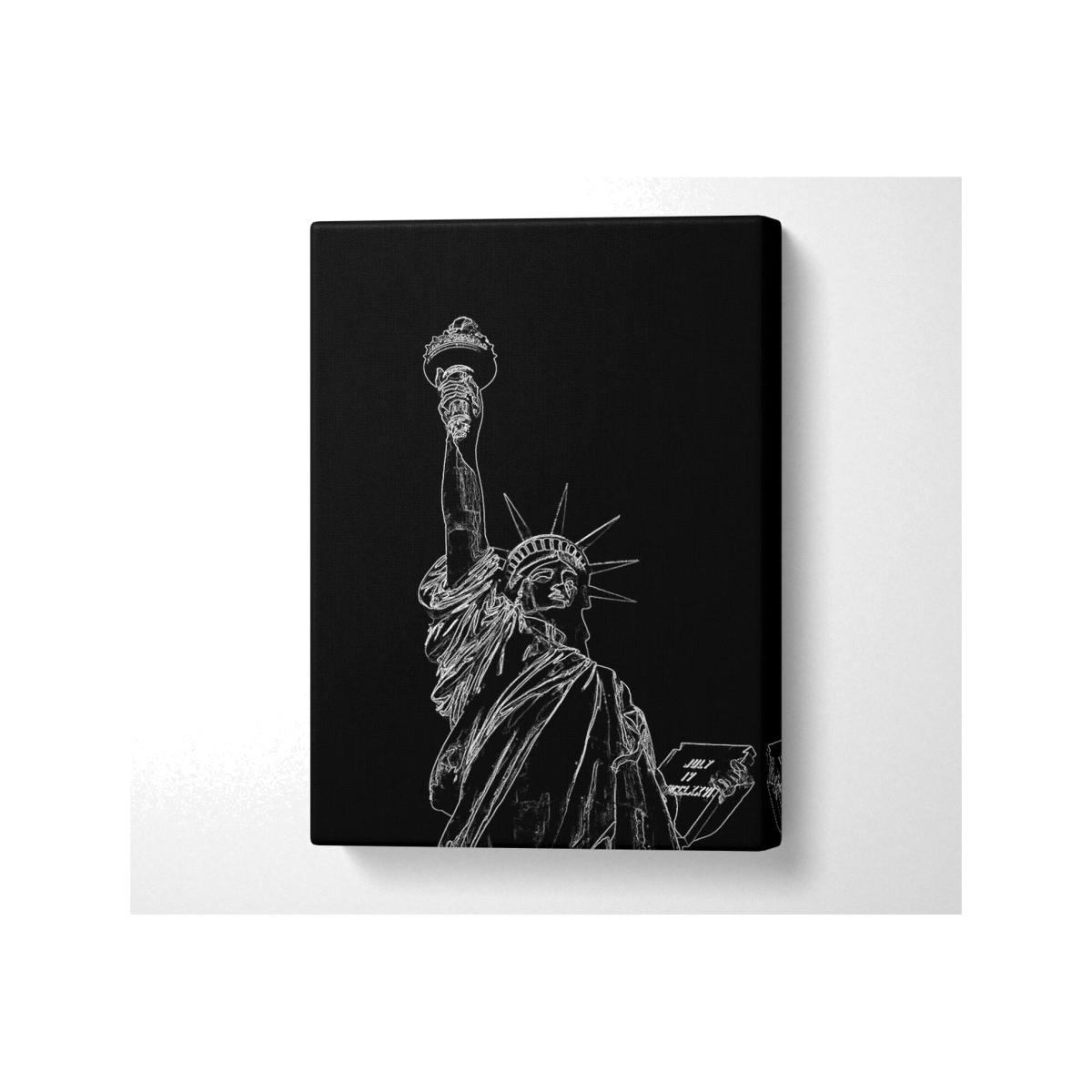 Liberty Canvas Print Wall Art - Yellow / 81.28cm – image 1