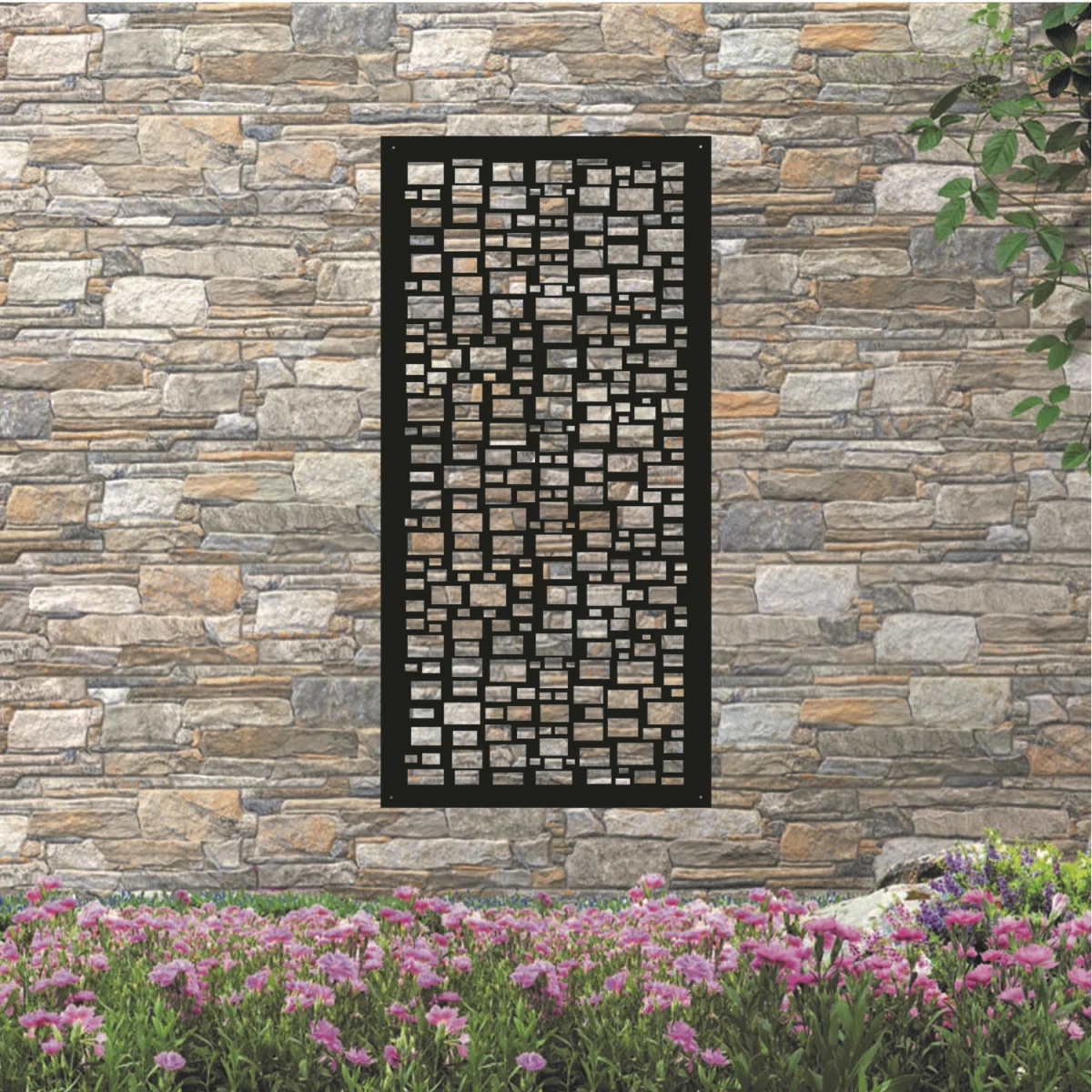 Cradon Screen Metal Wall Art  - Anthracite grey – image 2