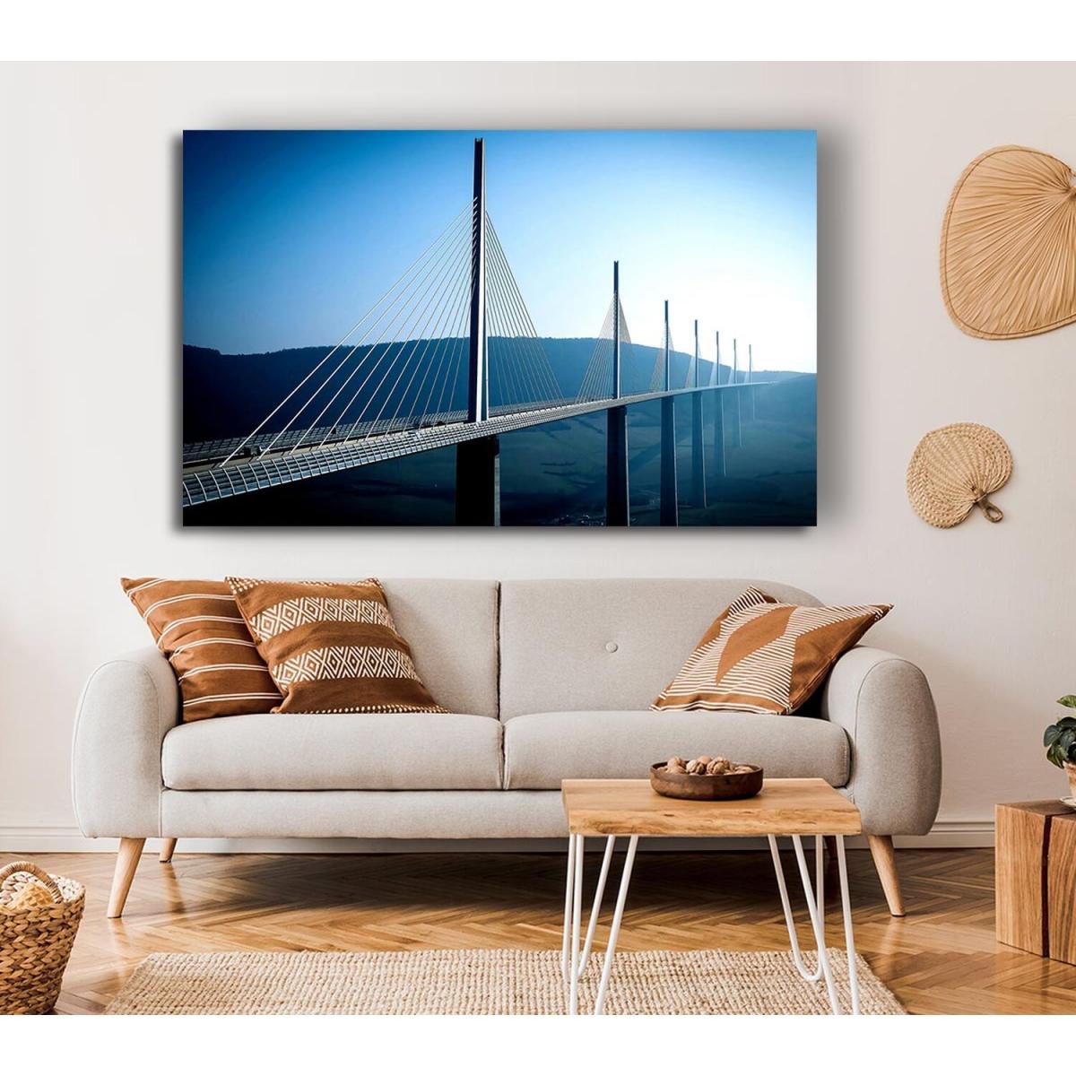 Modern Arhitecture Canvas Print Wall Art - Yellow / 35.56cm – image 3