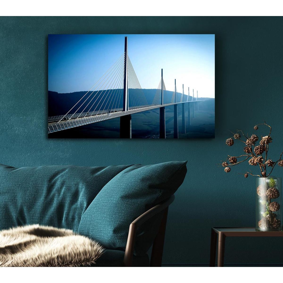 Modern Arhitecture Canvas Print Wall Art - Yellow / 35.56cm – image 4