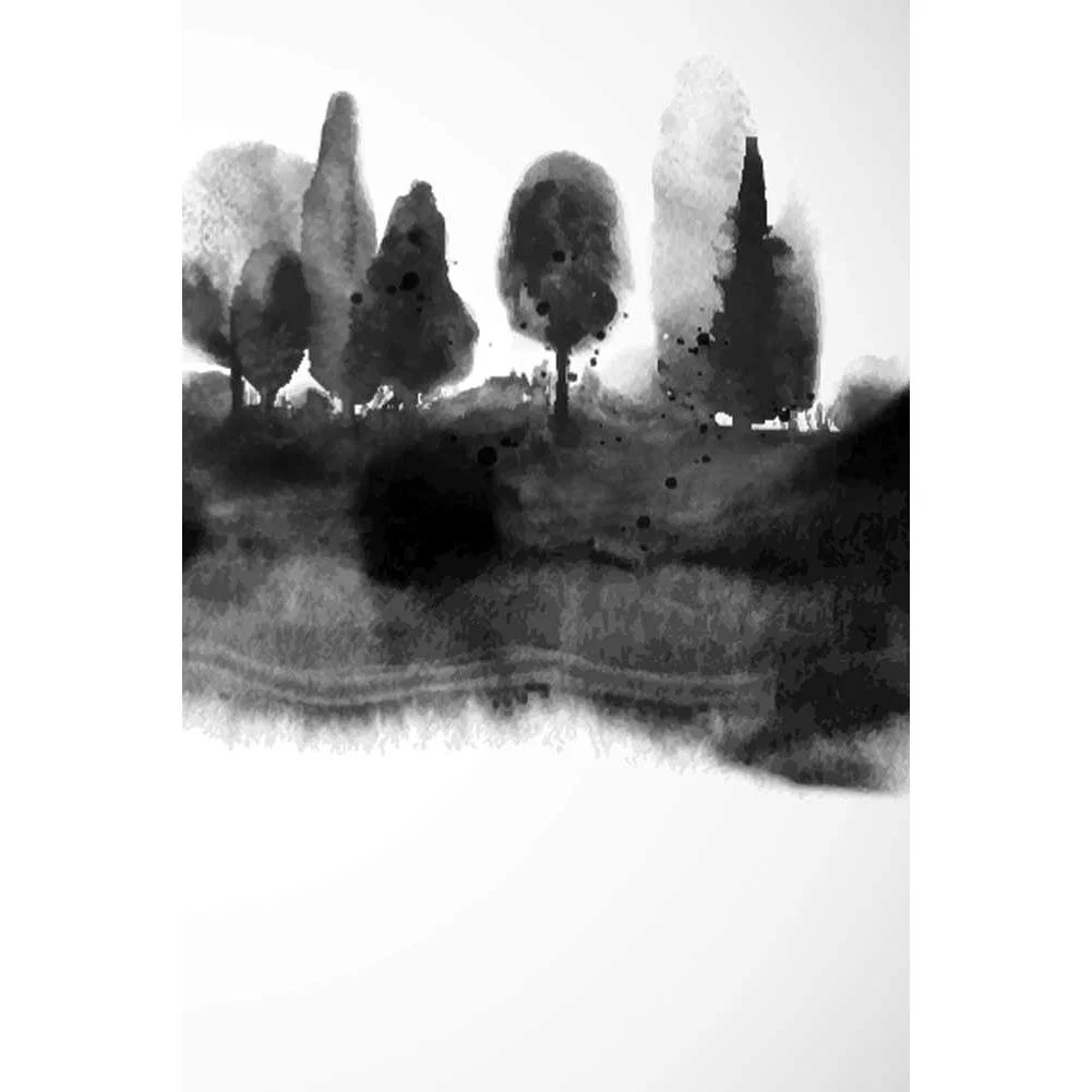 Japanese Ink Wash Art Print - Available Framed Or Unframed – image 3