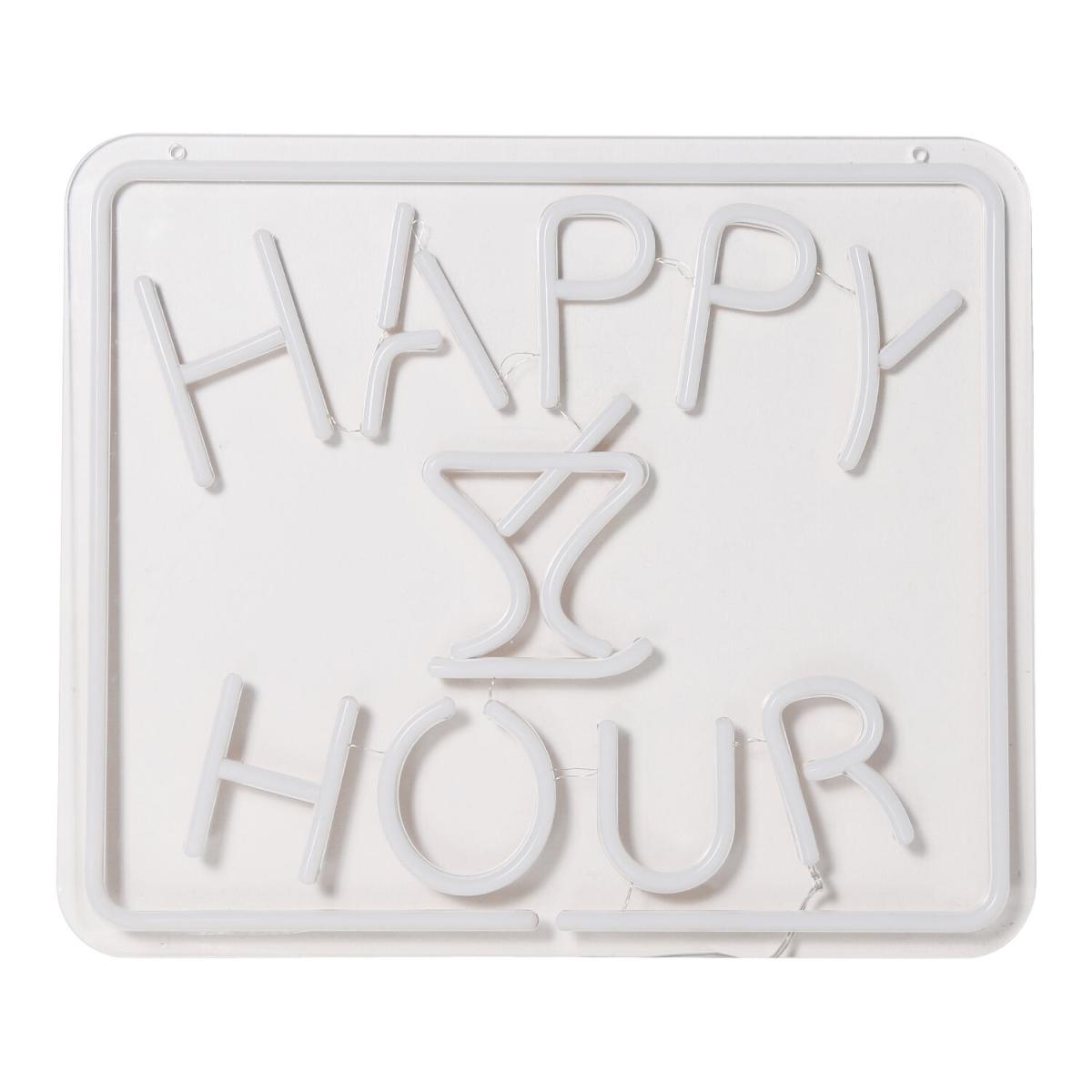 Happy Hour LED Neon Sign – image 2