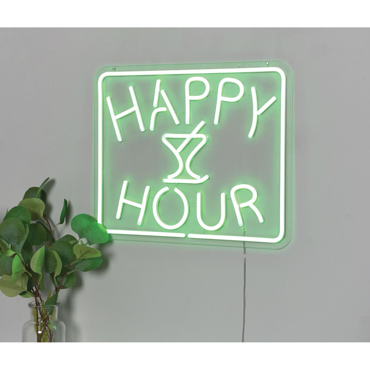 Happy Hour LED Neon Sign – image 3