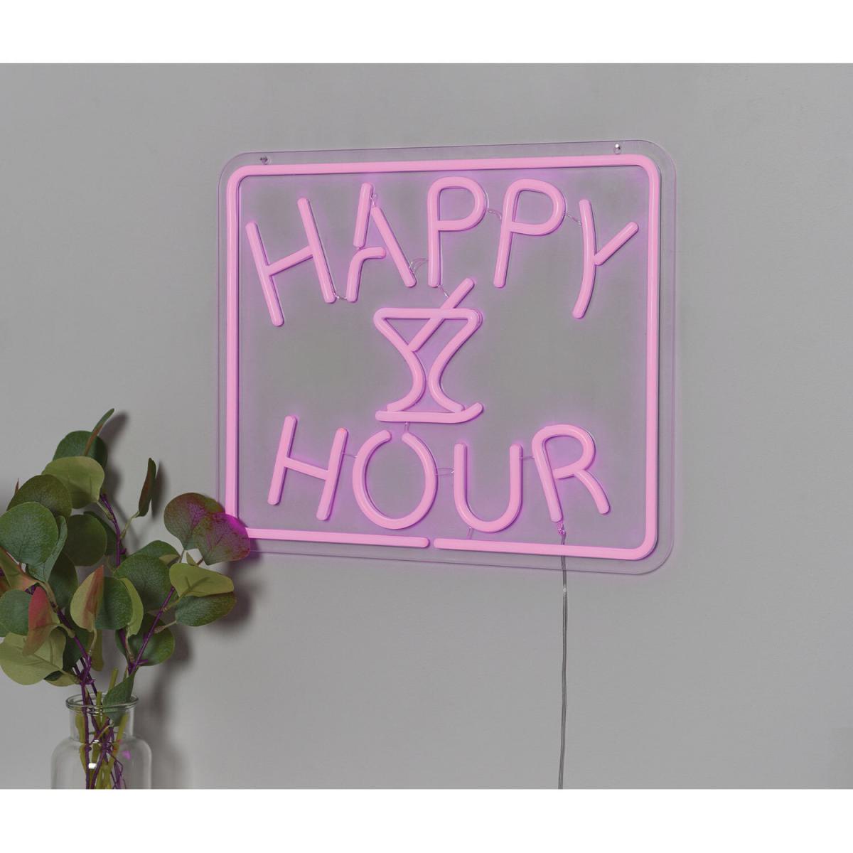 Happy Hour LED Neon Sign – image 4