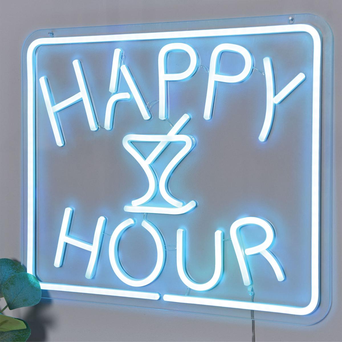 Happy Hour LED Neon Sign – image 6