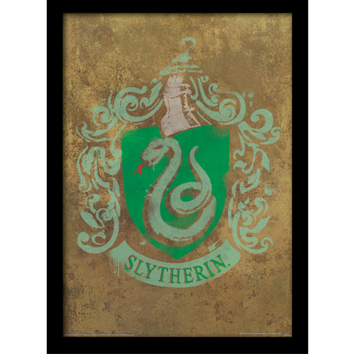 Harry Potter (Slytherin Crest) Framed Print – image 2