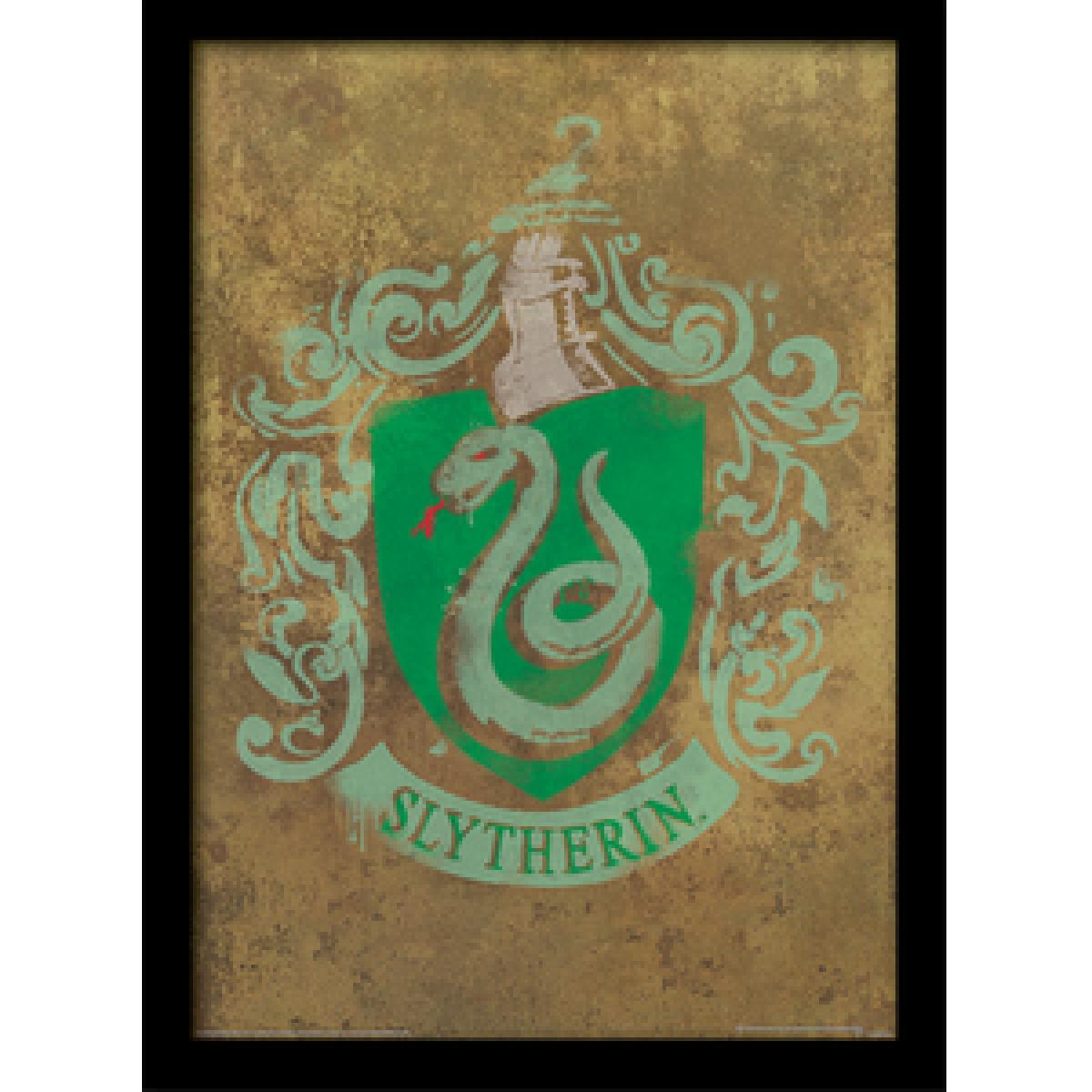 Harry Potter (Slytherin Crest) Framed Print – image 3