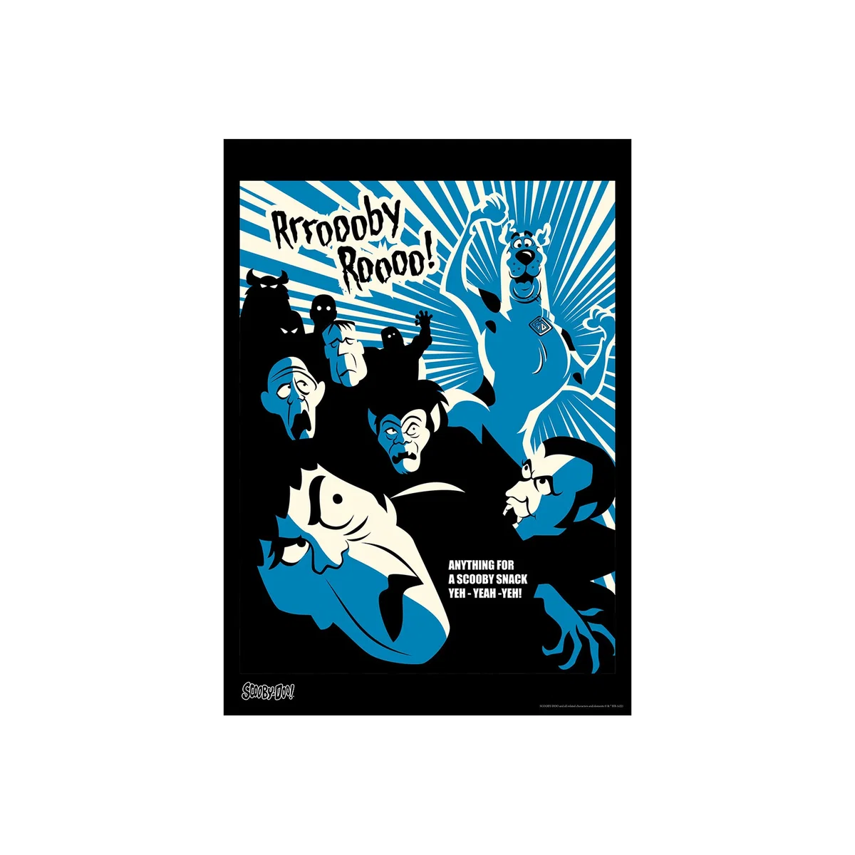 Scooby Doo Limited Edition Art Print - Multi