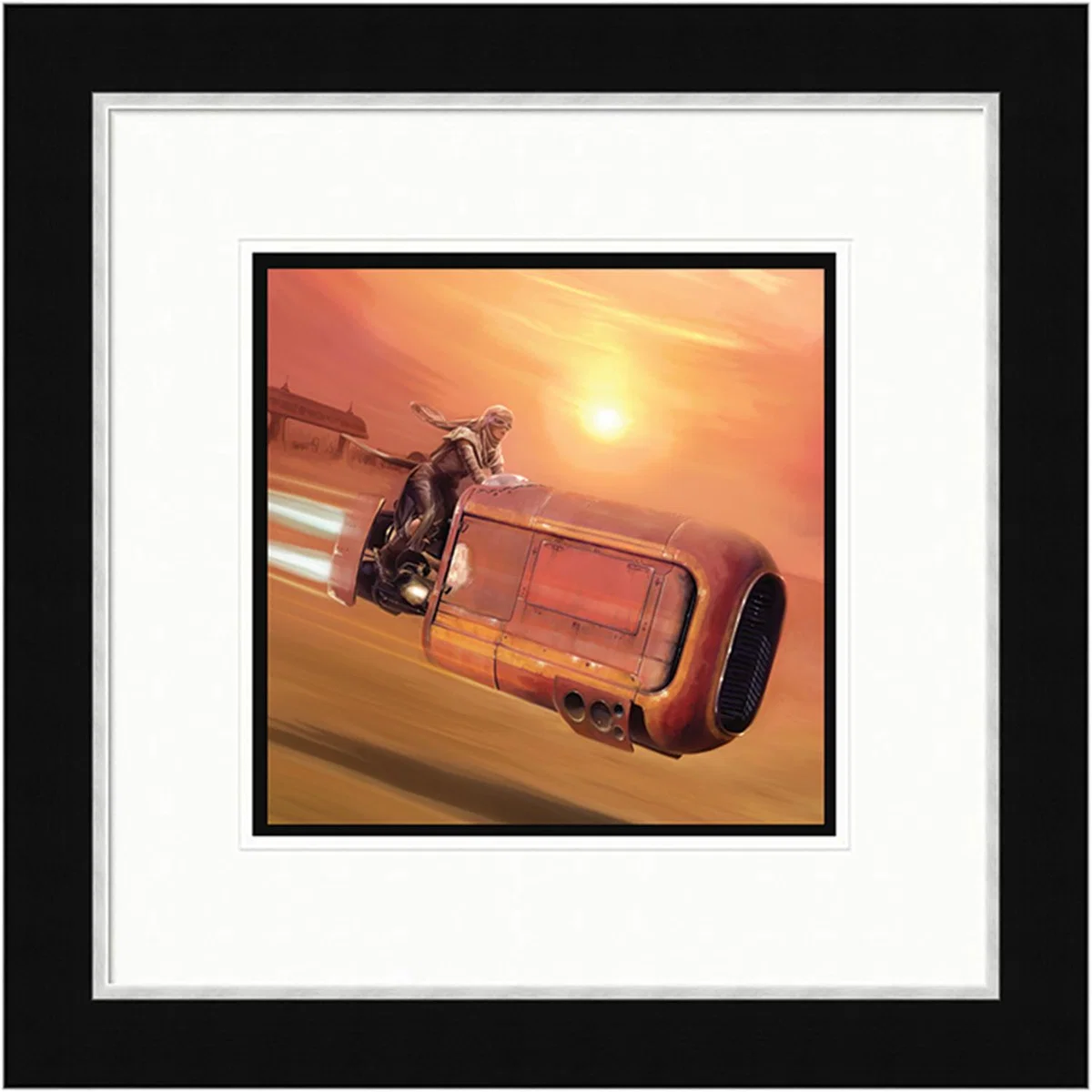 Star Wars Episode VII (Rey's Speeder) Framed Print – image 2