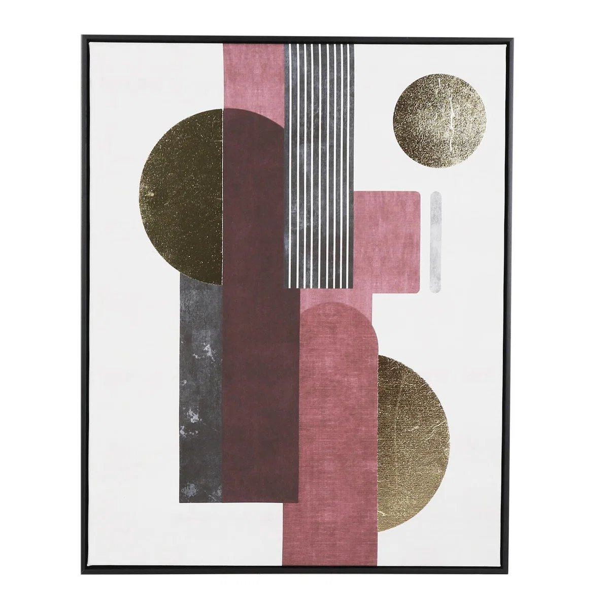 Foiled Abstract Framed Canvas – image 2