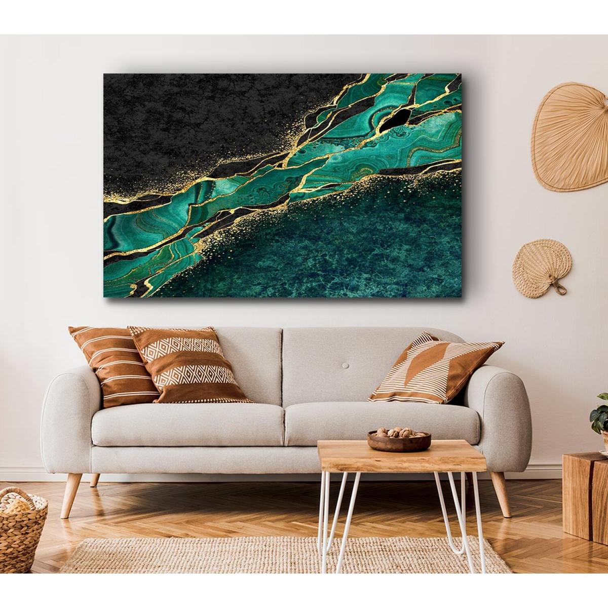 The Green And Gold Textures - 81cm – image 3