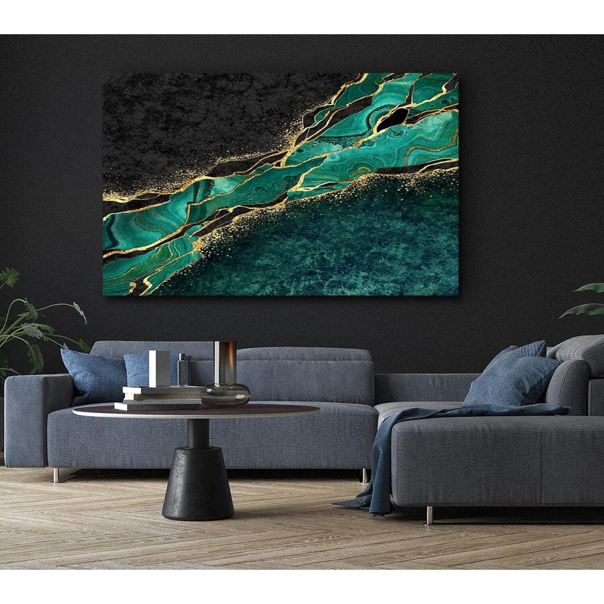 The Green And Gold Textures - 81cm – image 4