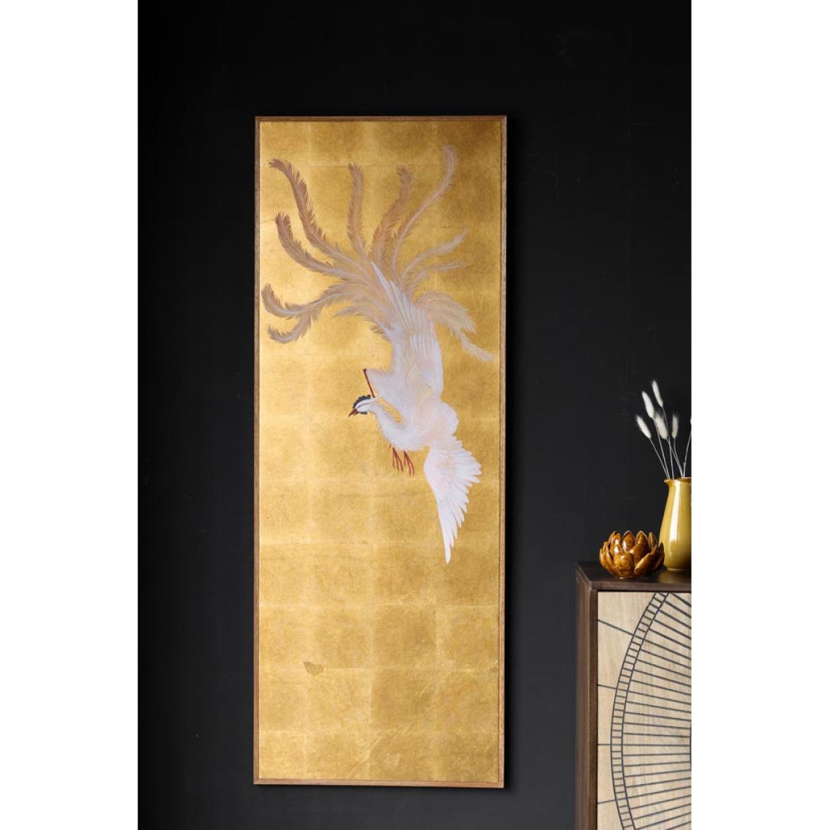 Spectacular Gold Bird Wall Art – image 3