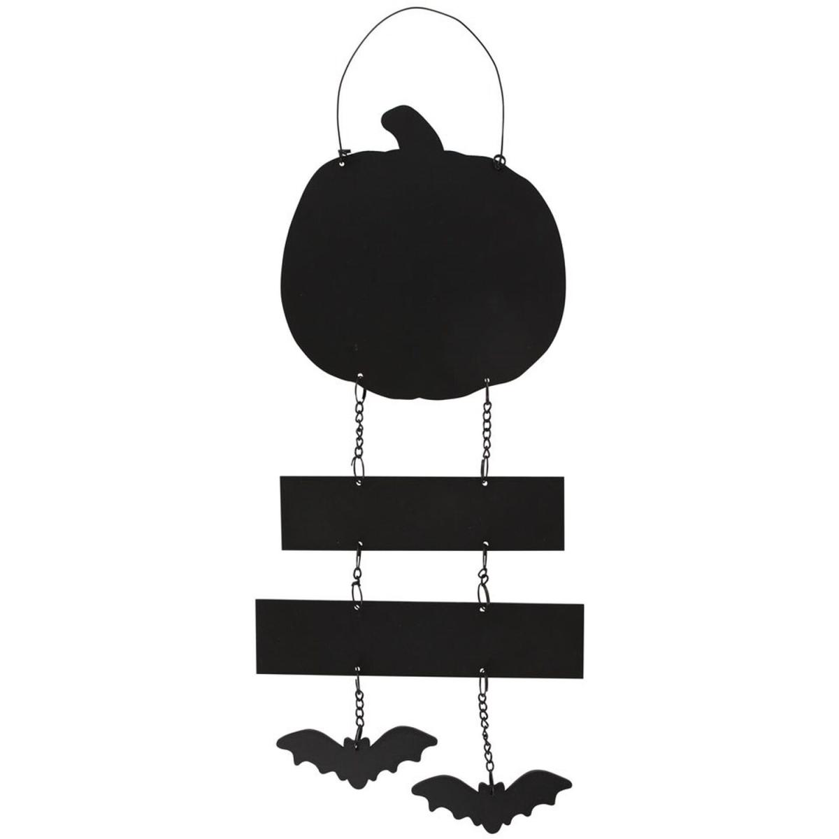 Happy Halloween Pumpkin Chain Sign - Multicolour – image 2