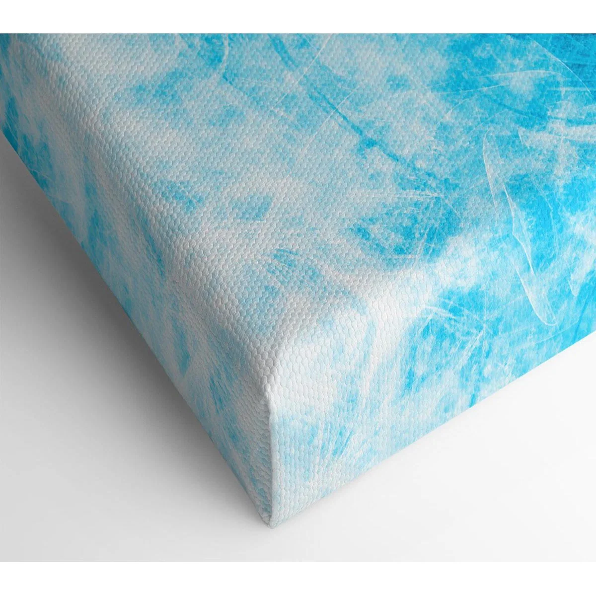 Blue Storm Canvas Print Wall Art - Yellow / 66.04cm – image 2