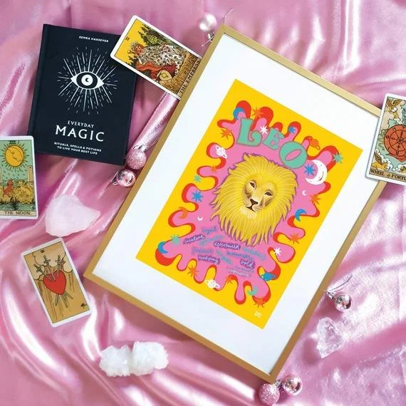 Leo Starsign Print - Leo