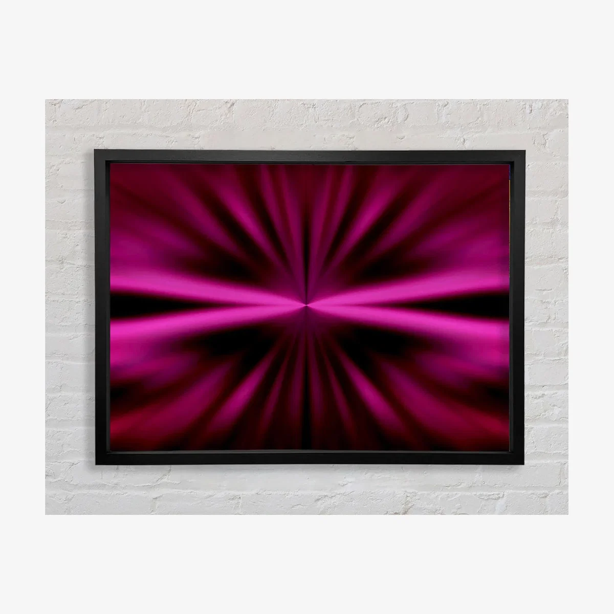 Identical Framed Print Abstract Prints - Black