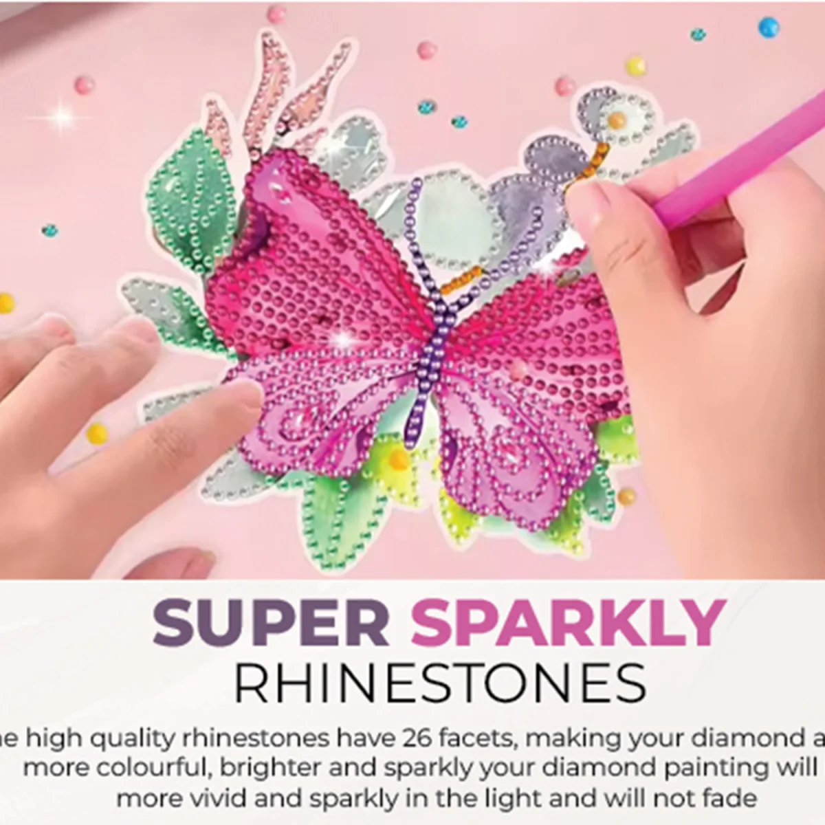 Magical Colourful Night Forest Diamond Painting Kit - Purple – image 4