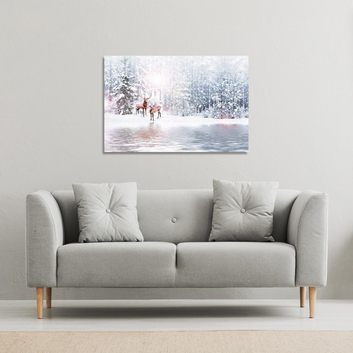 In The Frost Gallery Canvas - Blue / 51cm / 77cm – image 2