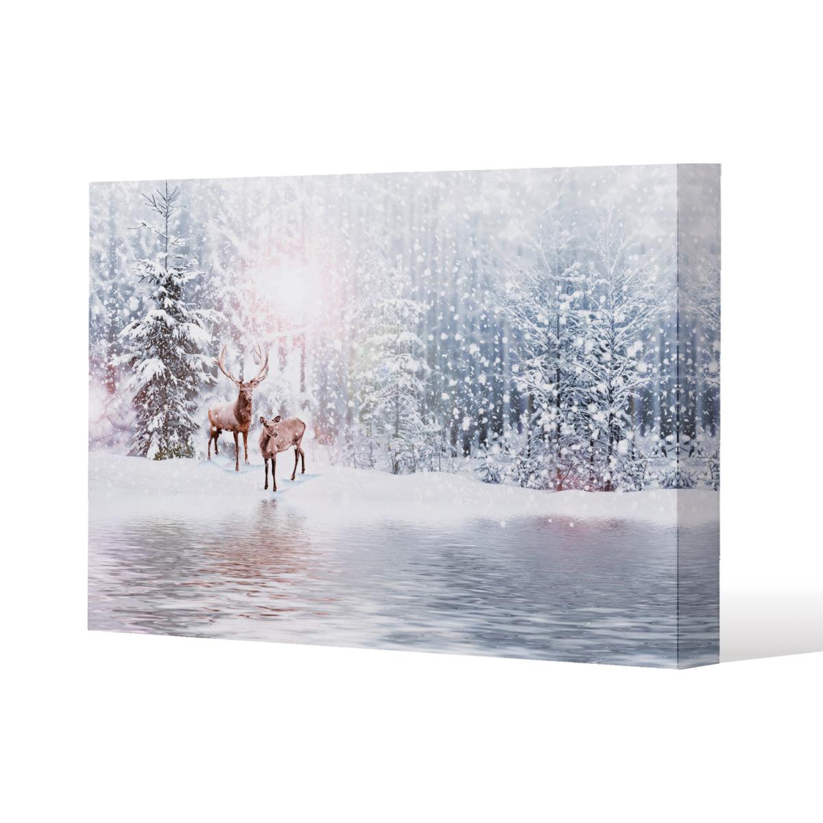 In The Frost Gallery Canvas - Blue / 51cm / 77cm – image 3