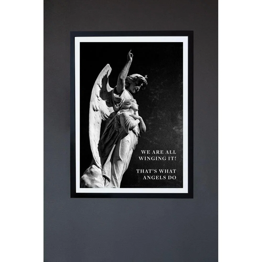 Framed Winging It Art Print – image 2