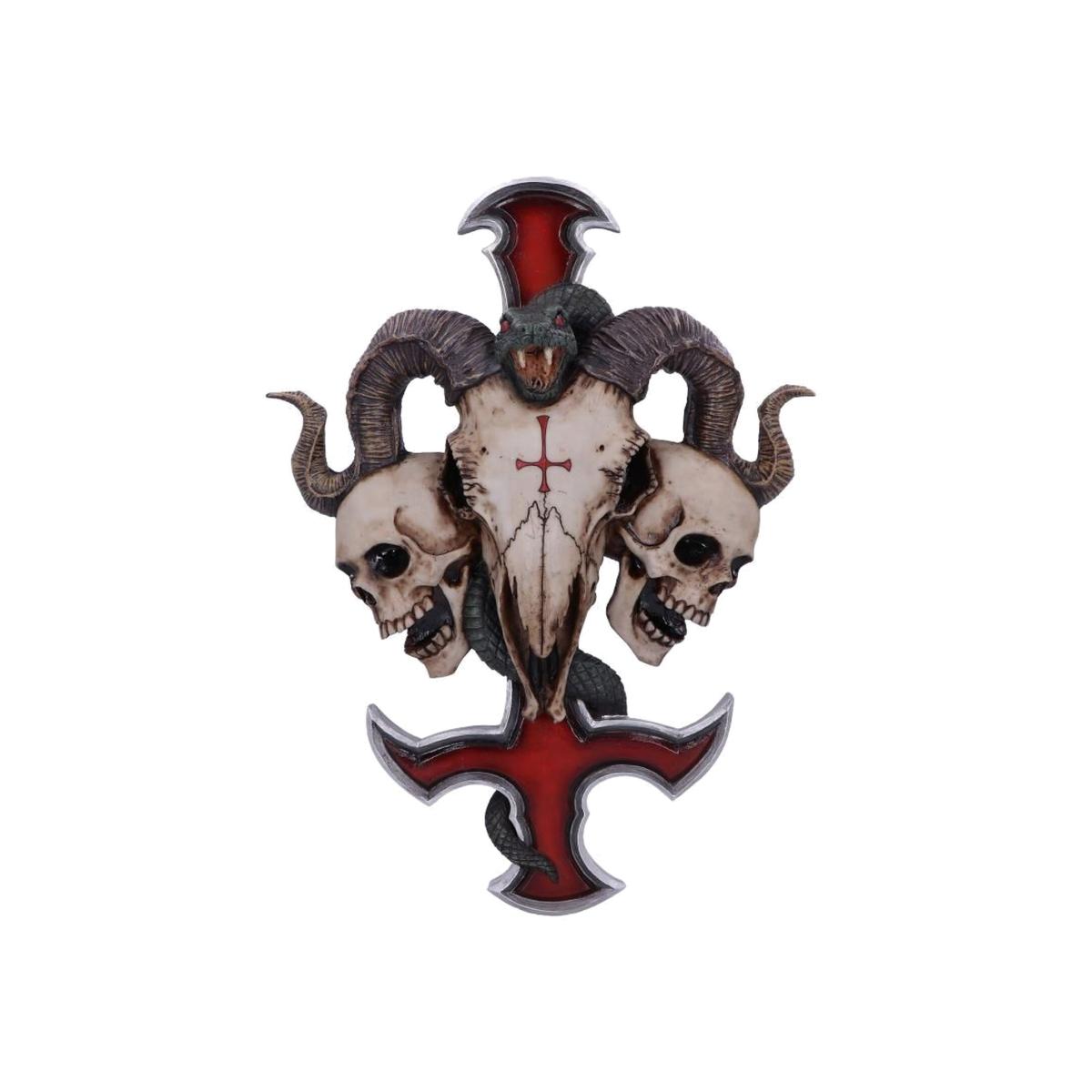 James Ryman Devils Cross Wall Plaque - 30.5cm