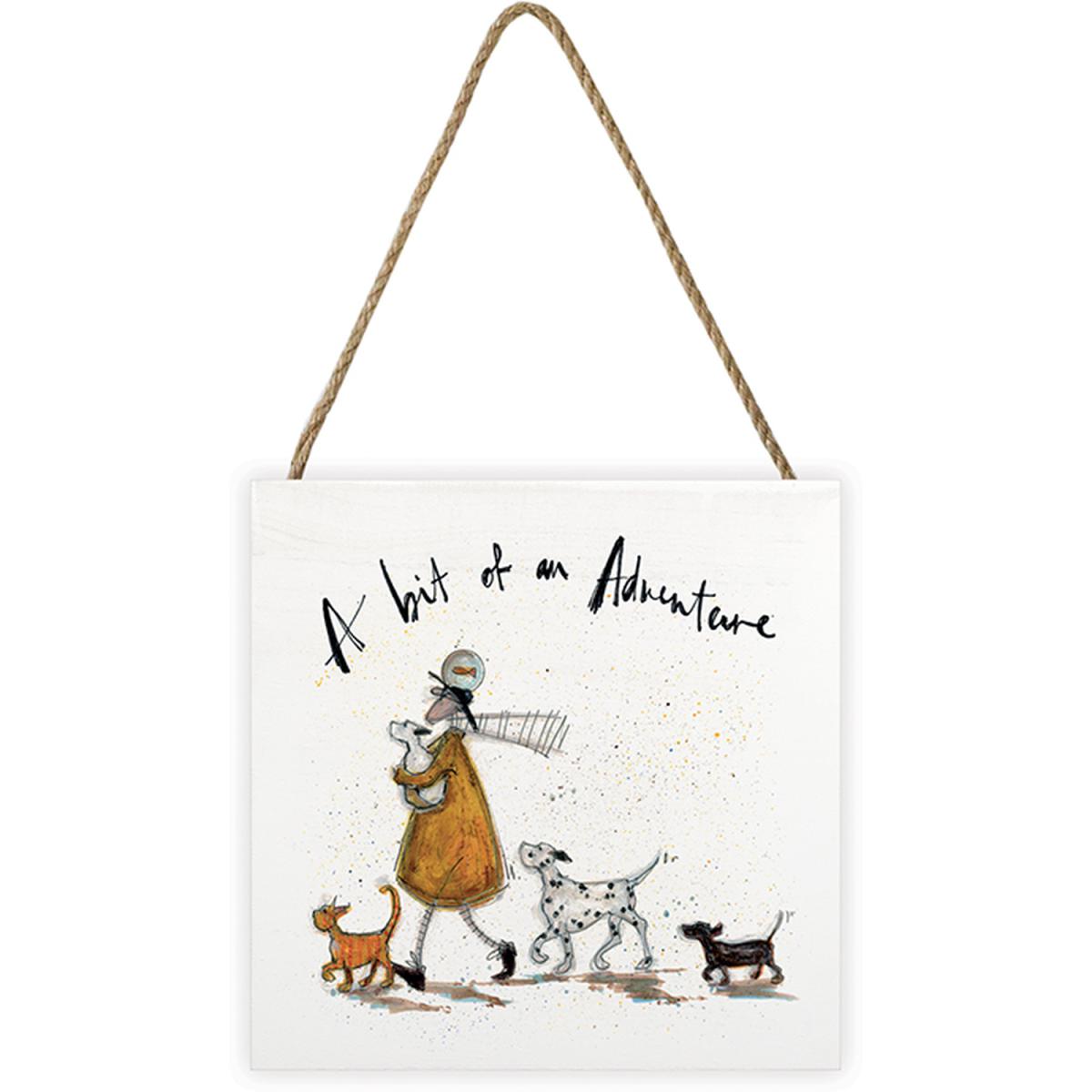 Sam Toft (A Bit Of An Adventure) Wooden Block - White – image 2