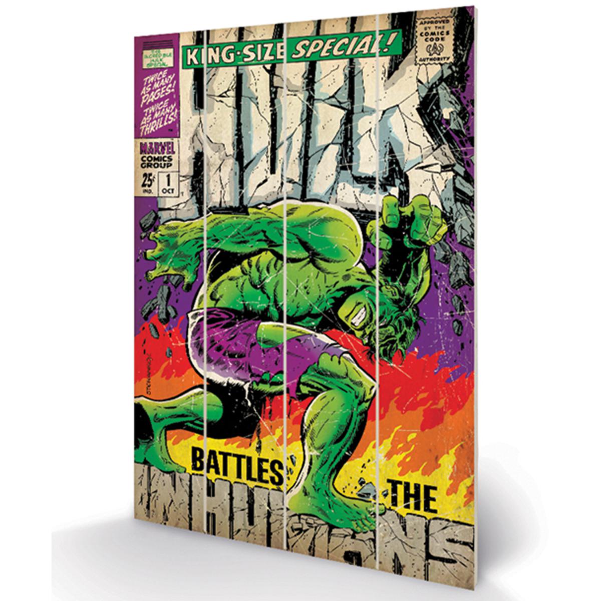 Hulk (Battles Humans) Wall Art – image 2