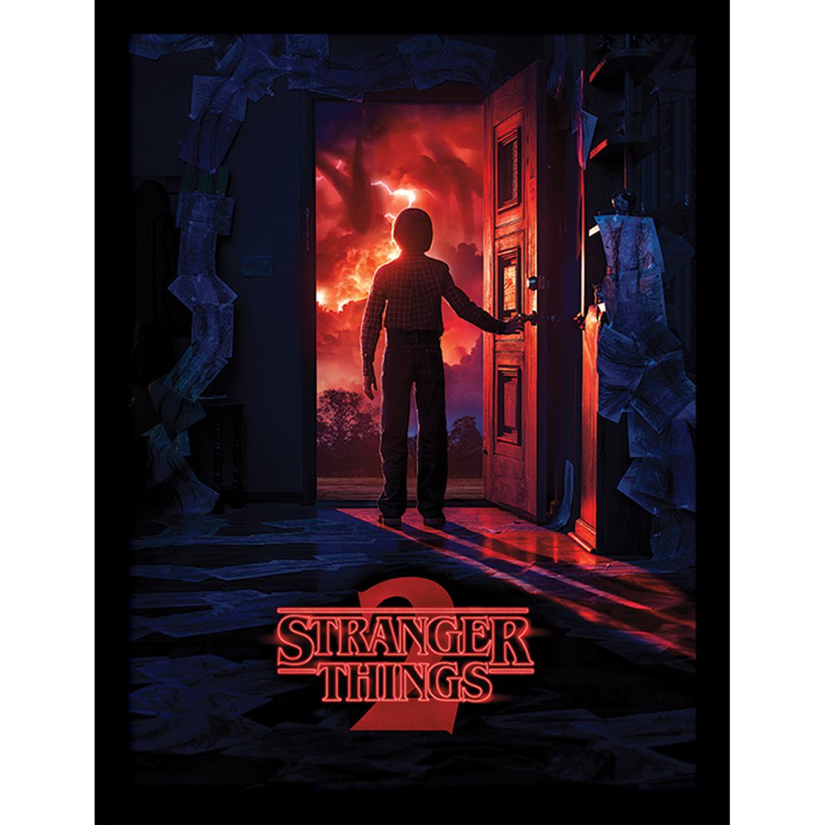 Stranger Things (Doorway) Framed Print – image 2