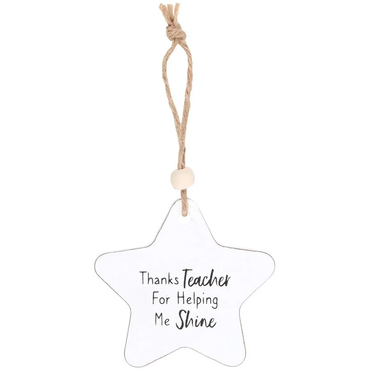 Small Hanging Star Sentiment Sign - Thanks Teacher – image 3