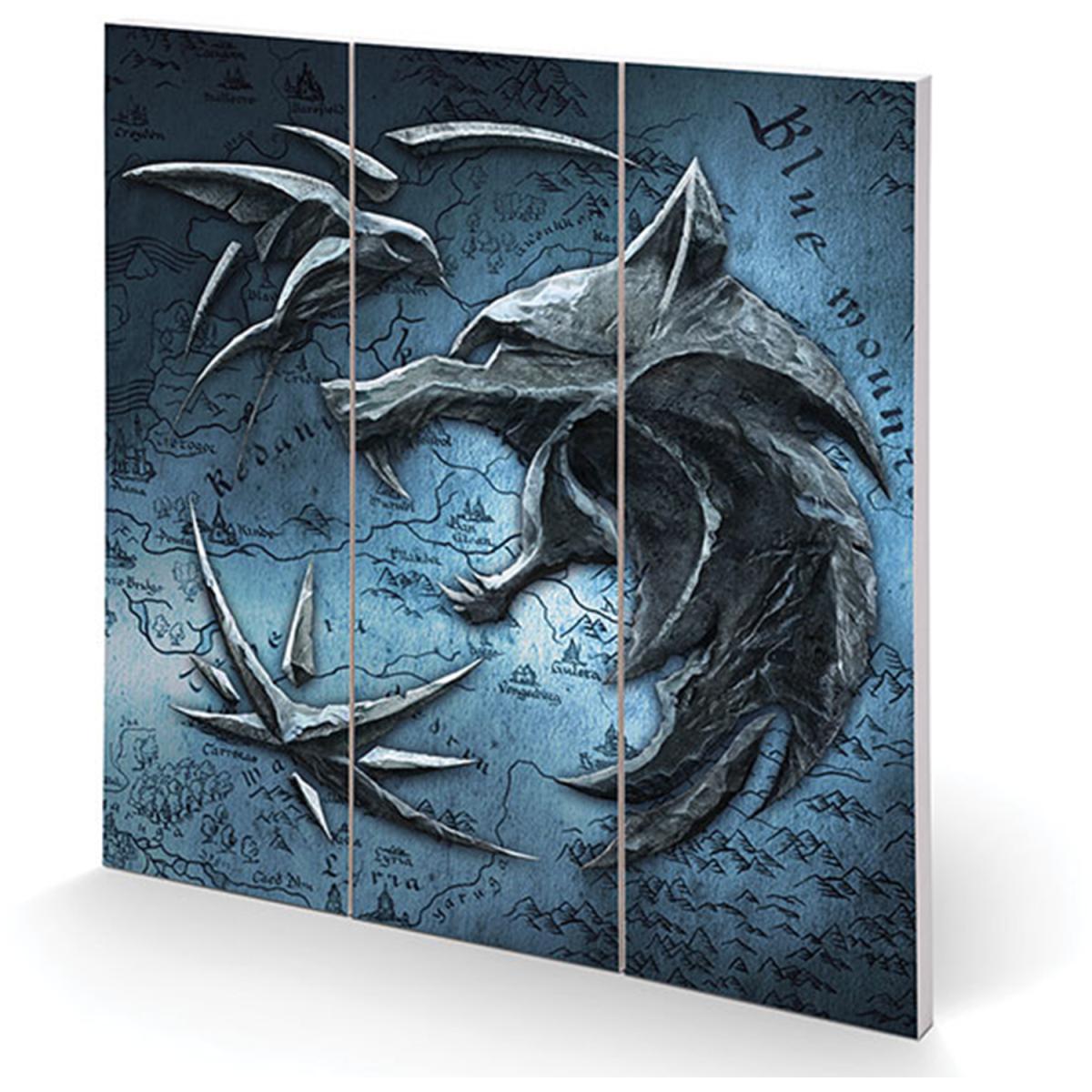 The Witcher (Wolf Swallow and Star) Wall Art – image 2