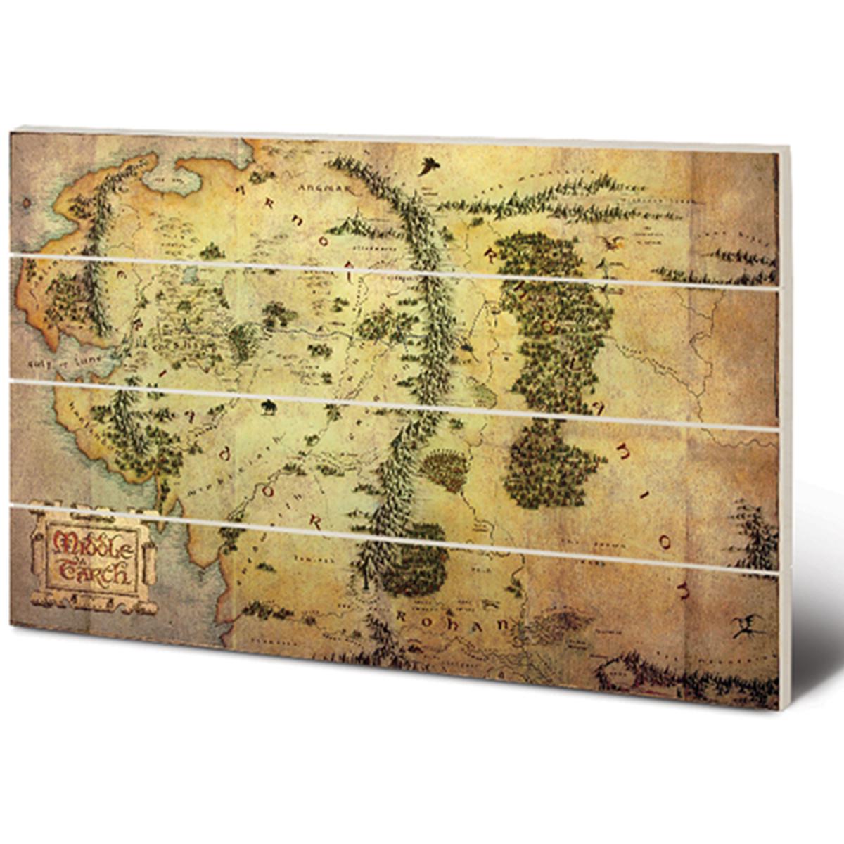 The Hobbit (Journey Map) Wall Art – image 2