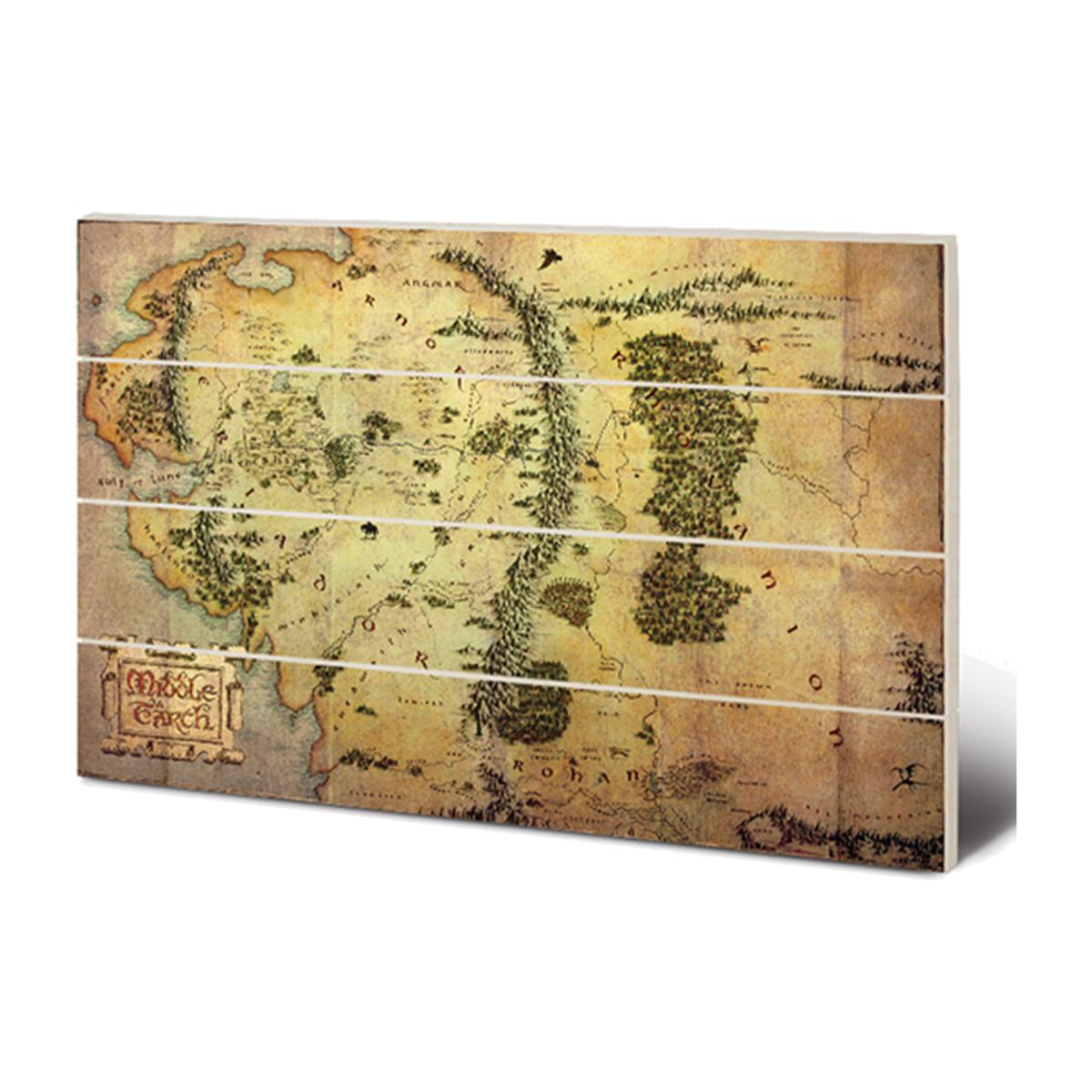 The Hobbit (Journey Map) Wall Art – image 1