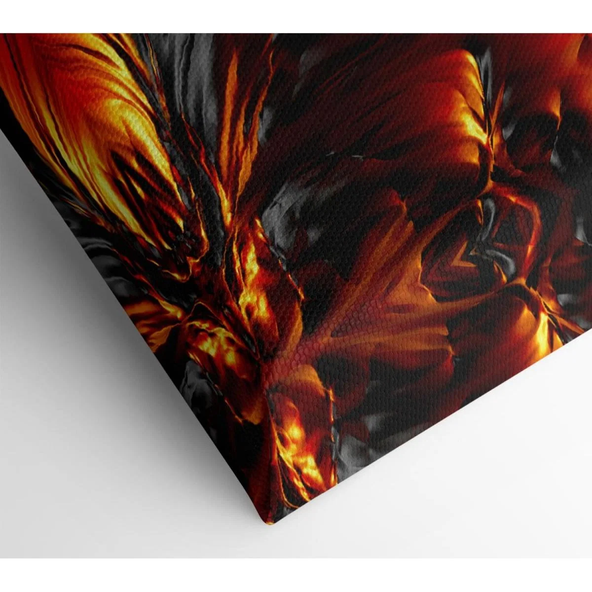 Lava Beauty Canvas Print Wall Art - Yellow / 81.28cm – image 2