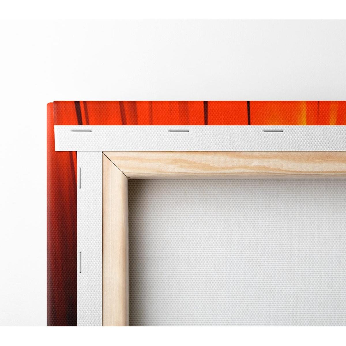 Orange Forest Canvas Print Wall Art - Yellow / 81.28cm – image 3