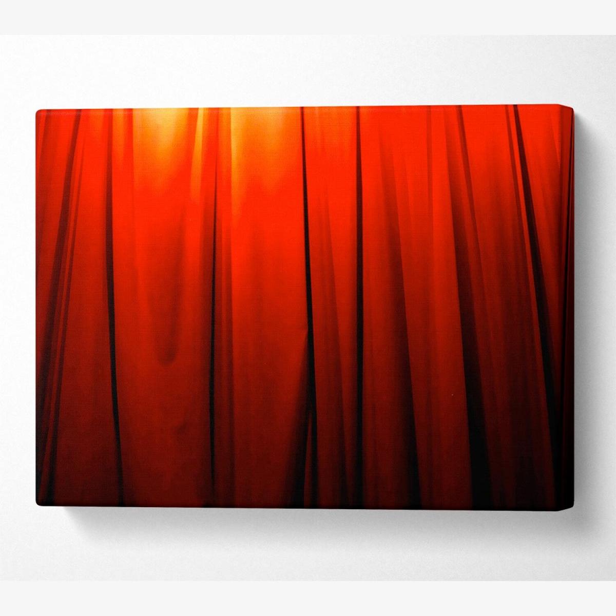 Orange Forest Canvas Print Wall Art - Yellow / 81.28cm – image 1