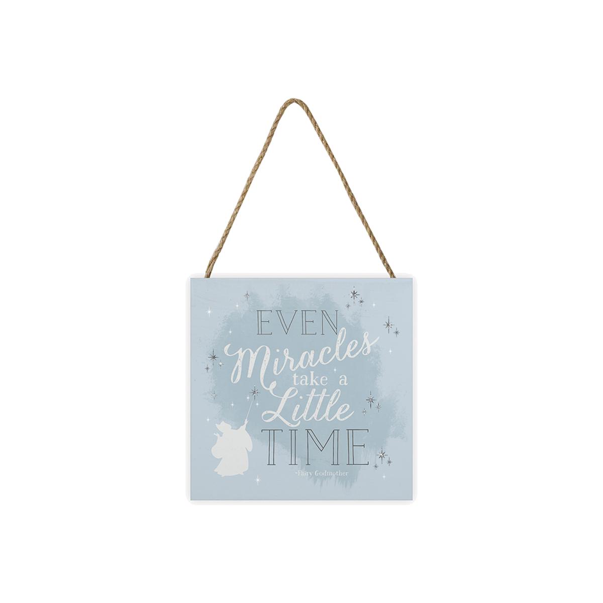 Disney (Fairy Godmother Miracles) Wooden Block - White – image 1