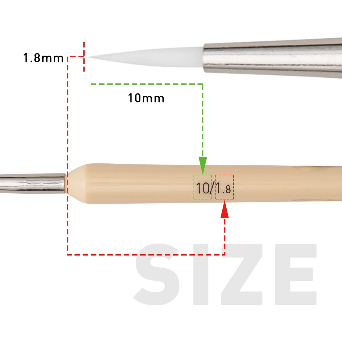 HIMI Brush Set of 5, Includes 5 Liner Brushes, Detail Painting Brush, Precision – image 3