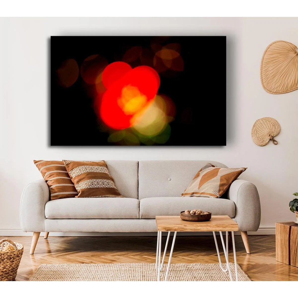 Under The Spotlight Canvas Print Wall Art - Yellow / 81.28cm – image 3