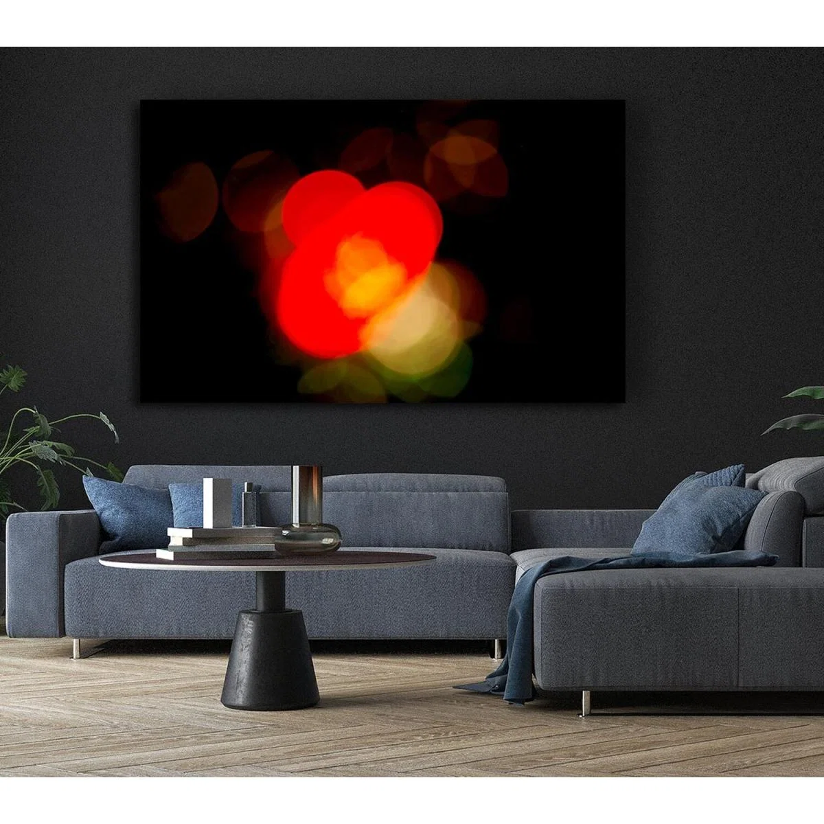Under The Spotlight Canvas Print Wall Art - Yellow / 81.28cm – image 5