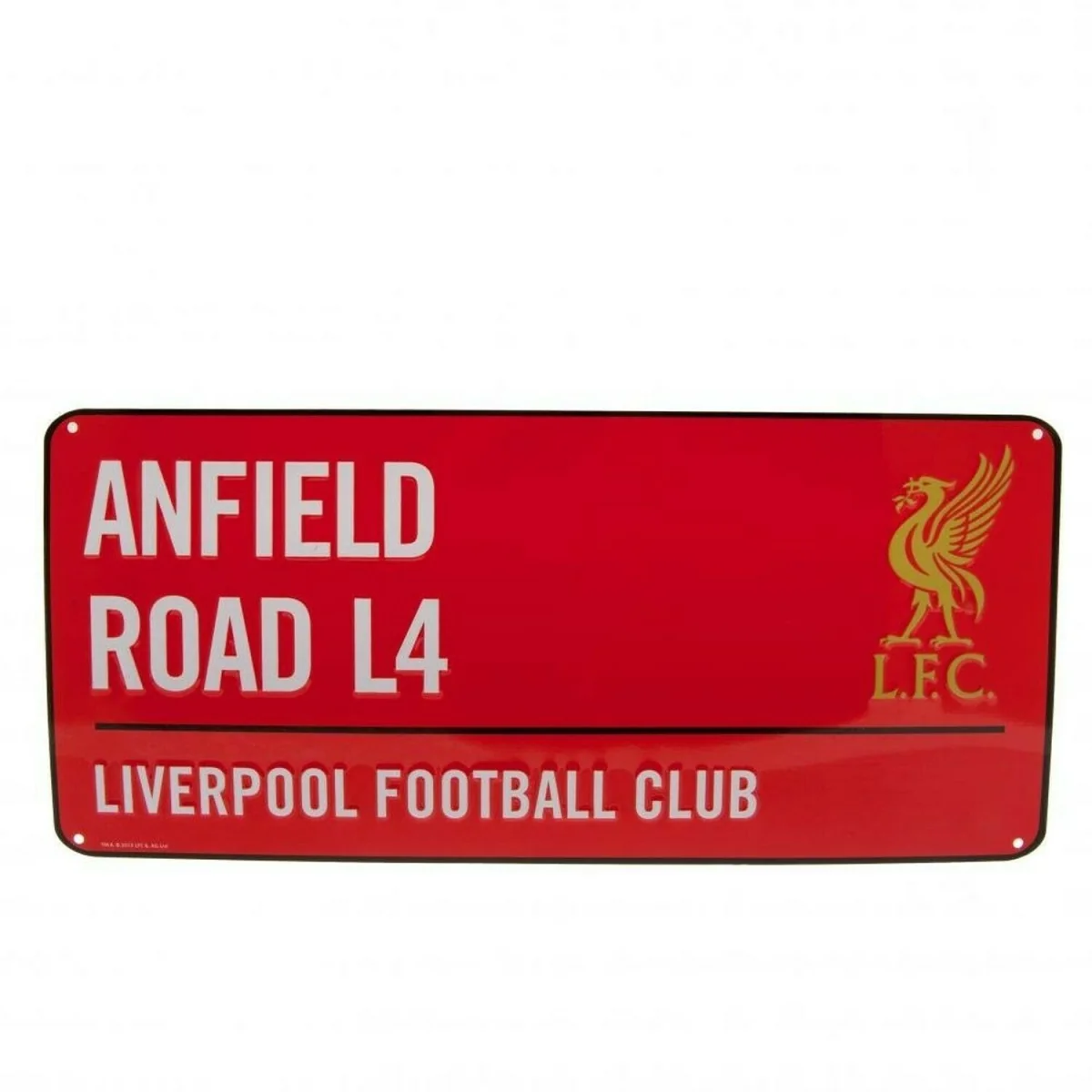 Liverpool FC Street Sign - Red/White – image 3